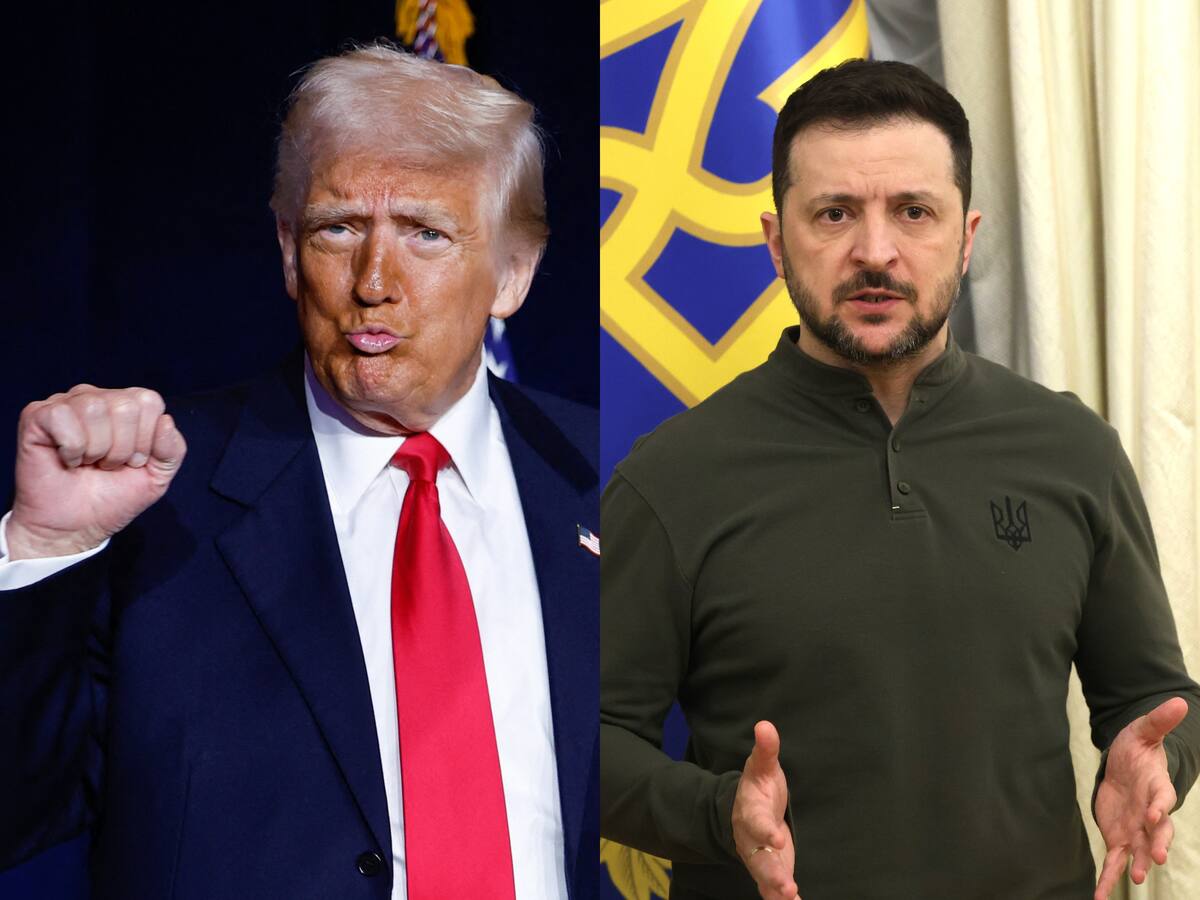 Trump dijo que Zelenski quiere “la paz” al igual que Putin