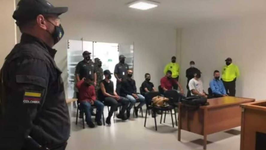 Militares implicados en abuso sexual. Crédito: Fiscalía.