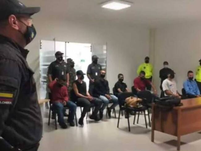 Militares implicados en abuso sexual. Crédito: Fiscalía.