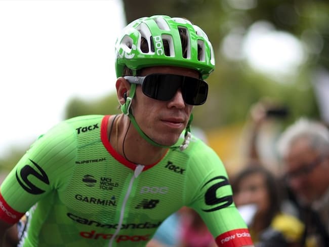 Con la anulación de la sanción, Rigoberto Urán mantiene la misma posición como cuarto de la general. Foto: Getty Images