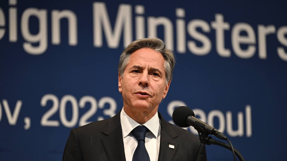 Blinken promete a Ucrania su firme apoyo para el invierno