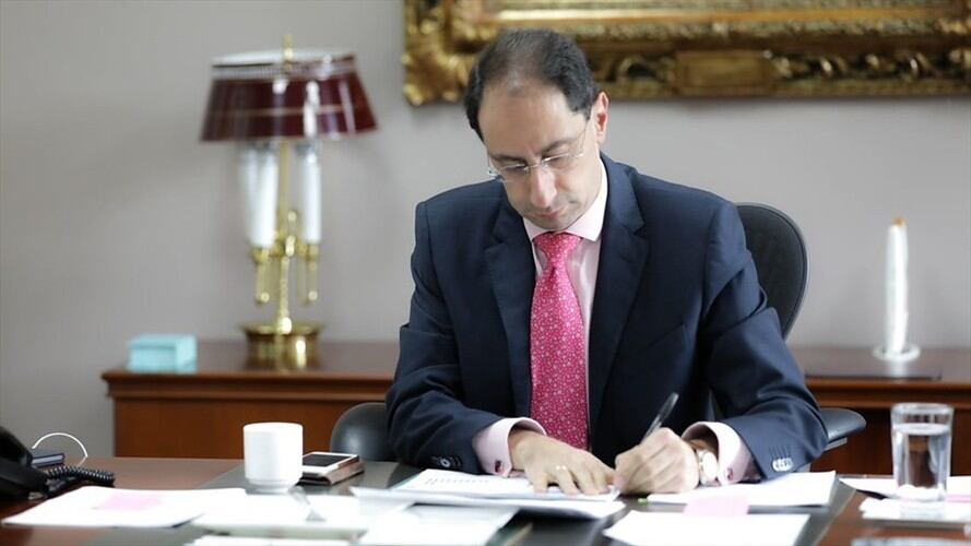 El ministro de Hacienda, José Manuel Restrepo, informó que el 40% de los recursos se financiará con la lucha contra la evasión y el recorte en el gasto público. Foto: Colprensa