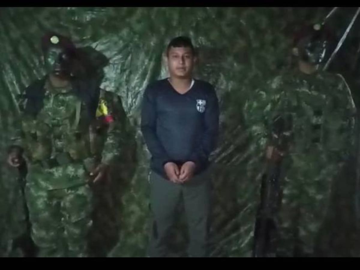 Liberaron al uniformado de la Policía que fue secuestrado en Nariño