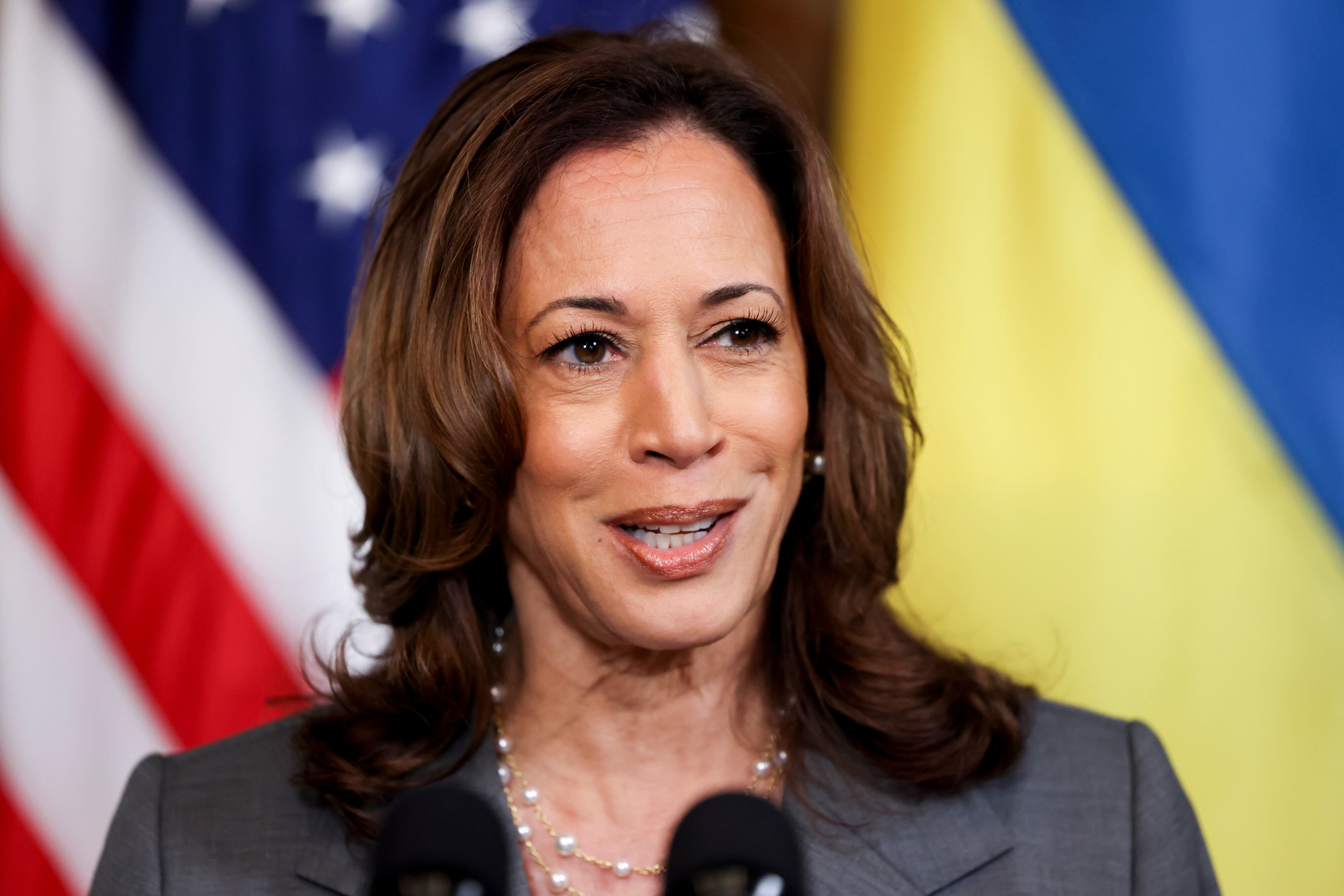 Kamala Harris. I Foto: EFE/EPA/TING SHEN / POOL.