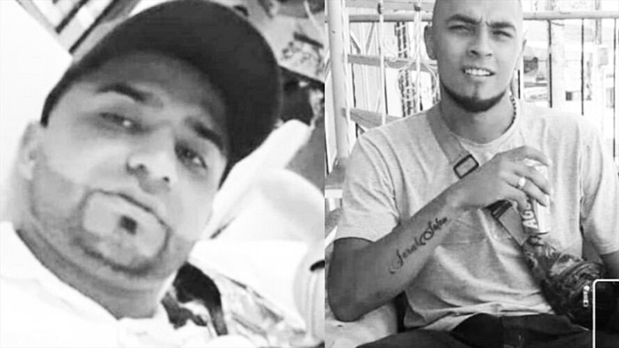 Las víctimas fueron identificadas como Diego Fernando Gómez y John Ramírez. QEPD. Foto: Cortesía