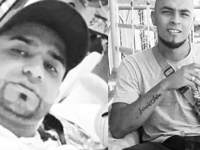 Las víctimas fueron identificadas como Diego Fernando Gómez y John Ramírez. QEPD. Foto: Cortesía