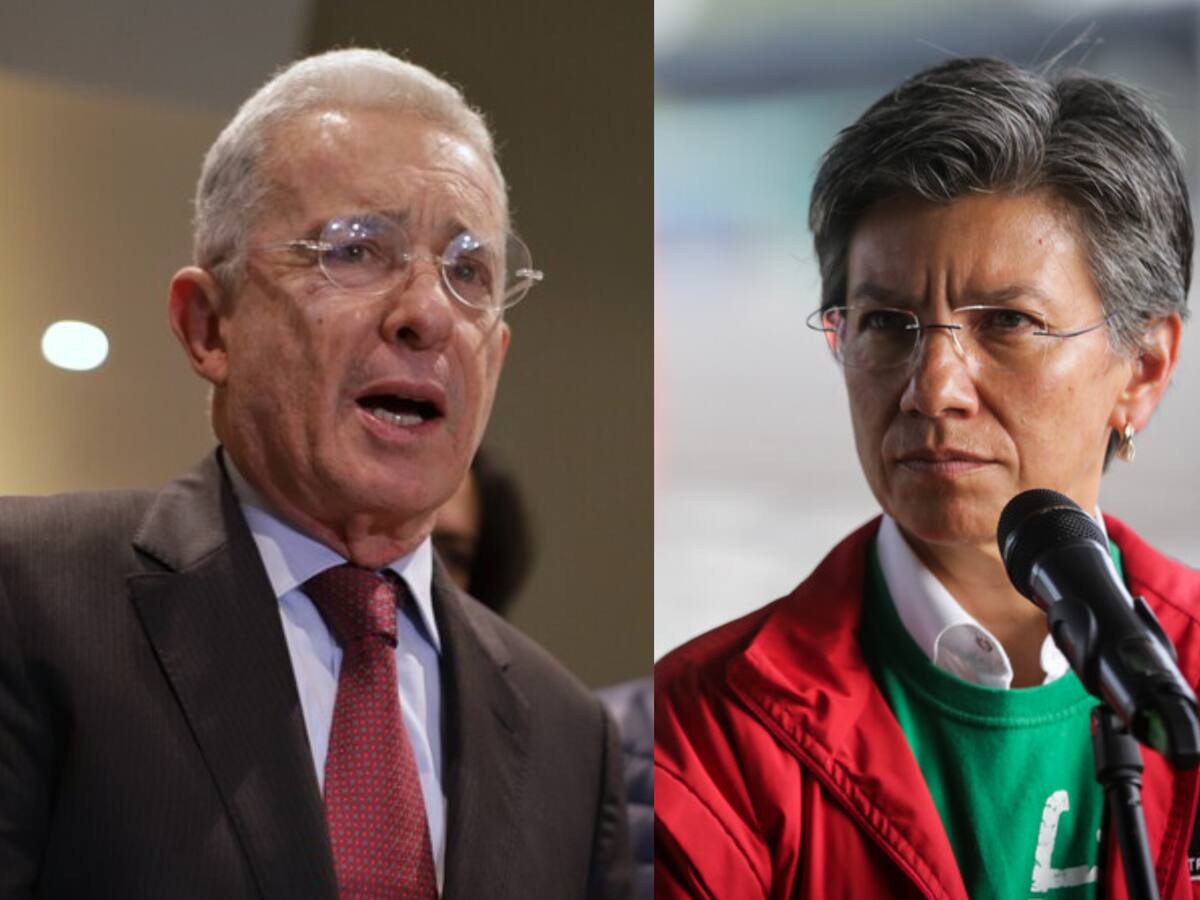 Álvaro Uribe y Claudia López podrían conciliar en proceso por calumnia