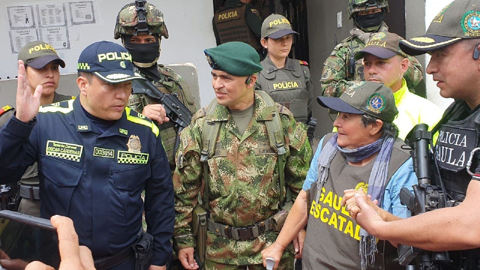 Rescatada docente en el municipio de Ábrego, Norte de Santander- Cortesía 