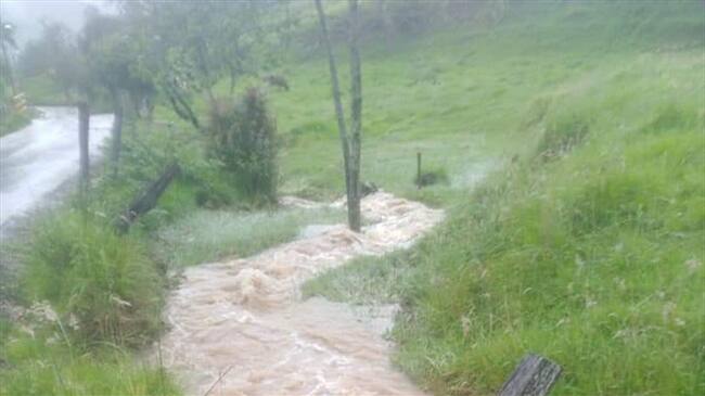 El alcalde Alberto Rincón no terminó las adecuaciones de alcantarillado y cunetas que son obras del municipio. Foto: W