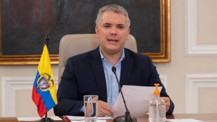 “Este no es momento de rumbas ni de pachangas”: Duque. Foto: presidencia