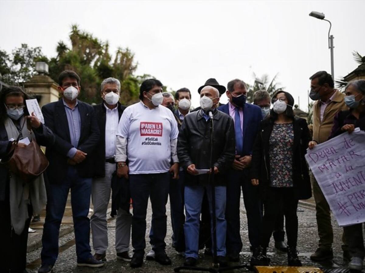 Comité de Paro radicará 10 proyectos de ley ante el Congreso de la República