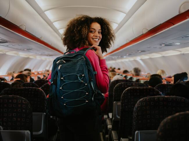 Imagen de referencia de mujer viajando. Foto: Getty Images