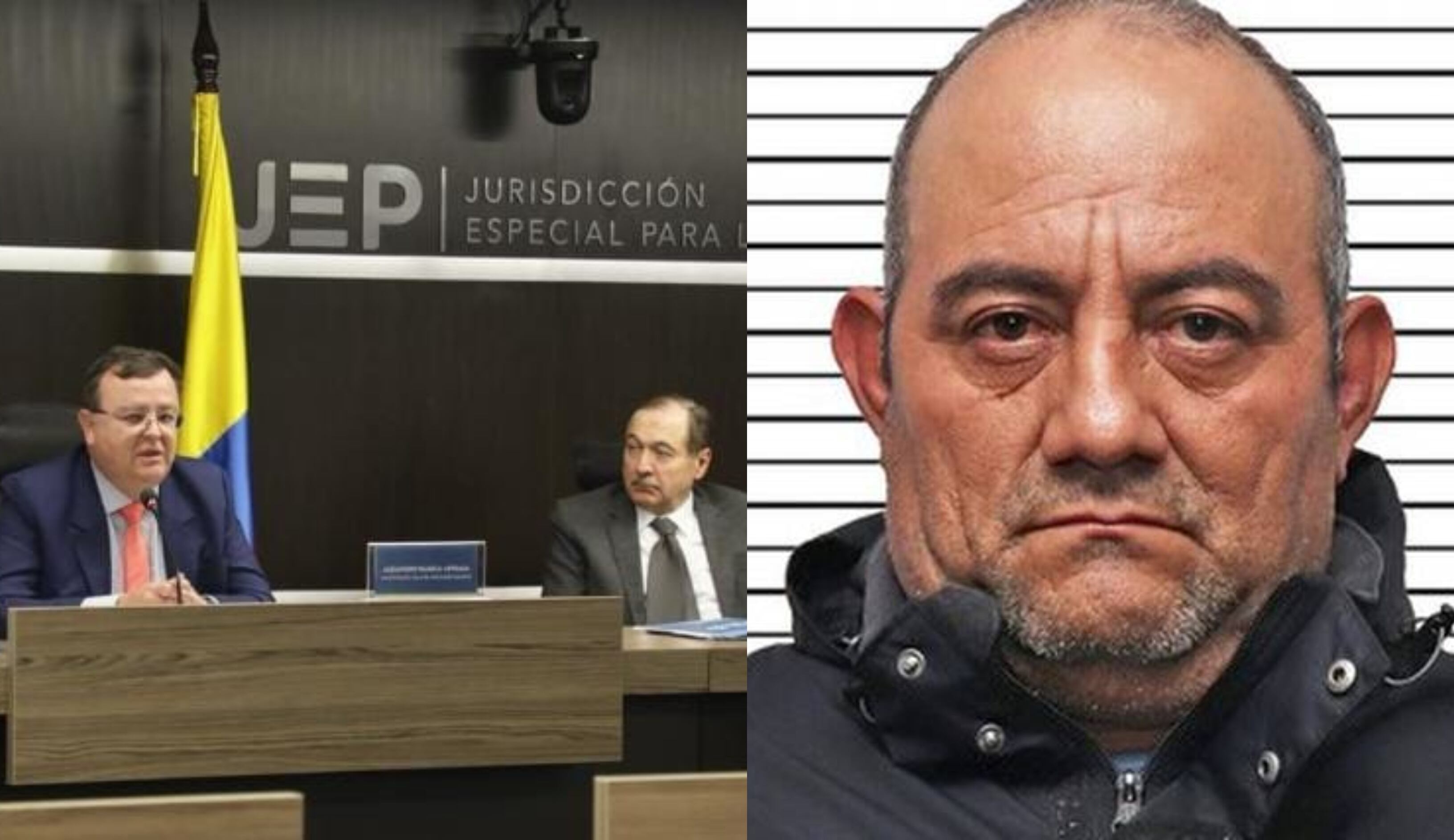 Fotos: Cortesía JEP/Dairo Úsuga “Otoniel”: Colprensa