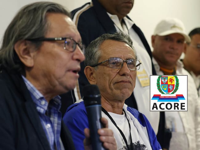 Negociación con las disidencias de Walter Mendoza y el logo de ACORE