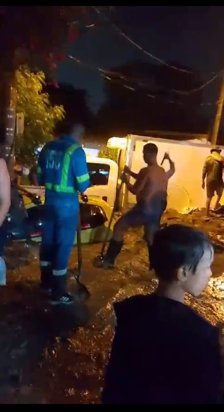 Lluvias en Santa Marta/ Cortesía