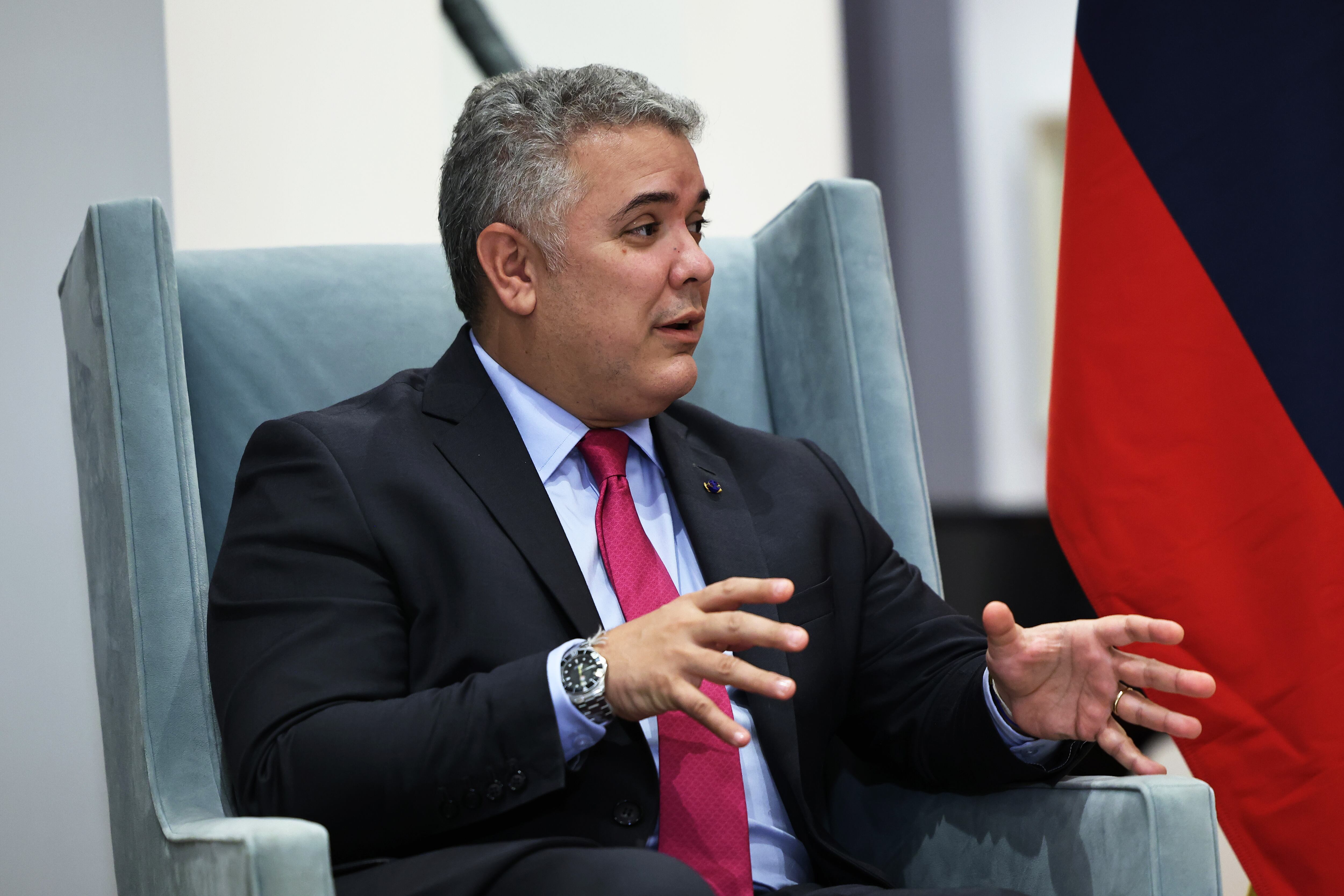 Iván Duque Márquez. Foto de Michael M. Santiago/Getty Images