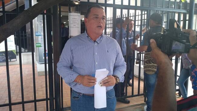 La amenaza contra el presidente del concejo de Santa Marta, Jaime Linero. Foto: Ian Farouk Simmonds