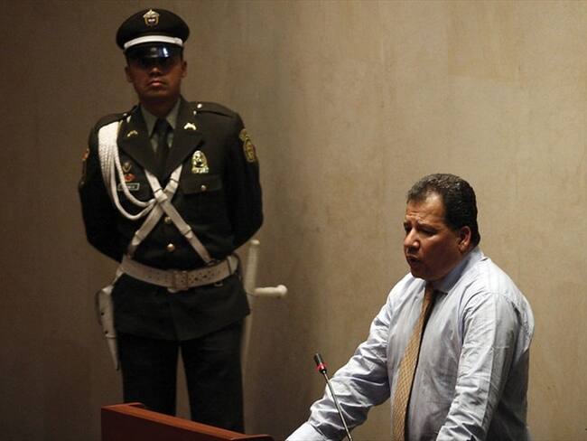 Alias Don Mario, de 55 años de edad y ex cabecilla financiero del Bloque Centauro de las Autodefensas, fue condenado a 380 meses de prisión por el delito de homicidio en persona protegida . Foto: Colprensa