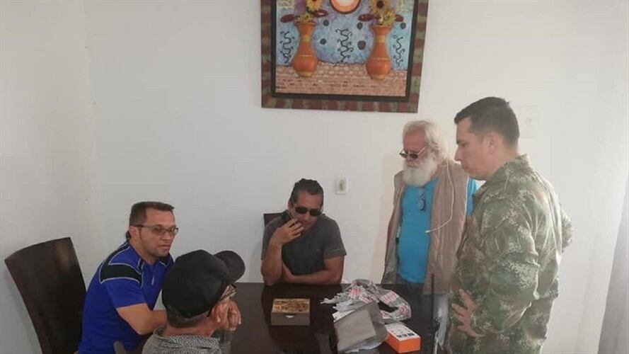 Ejército evitó que comunicadores fueran secuestrados por el ELN. Foto: Cortresía Eduardo Urquijo