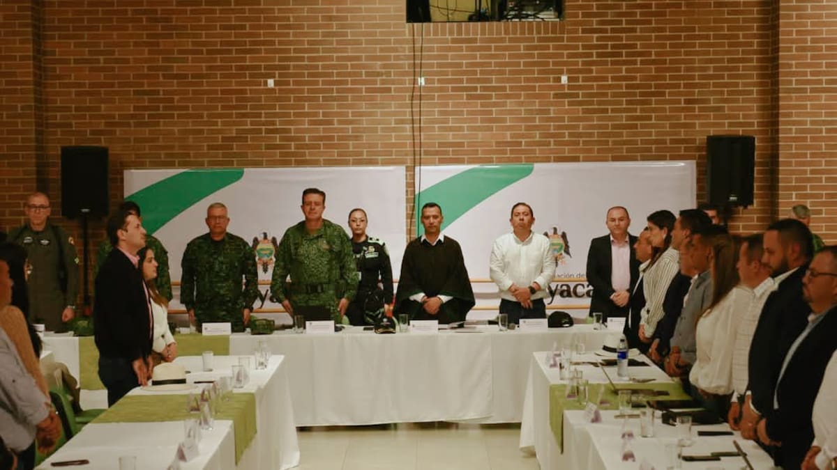 Los compromisos del ministro de Defensa, Pedro Sánchez, con Boyacá