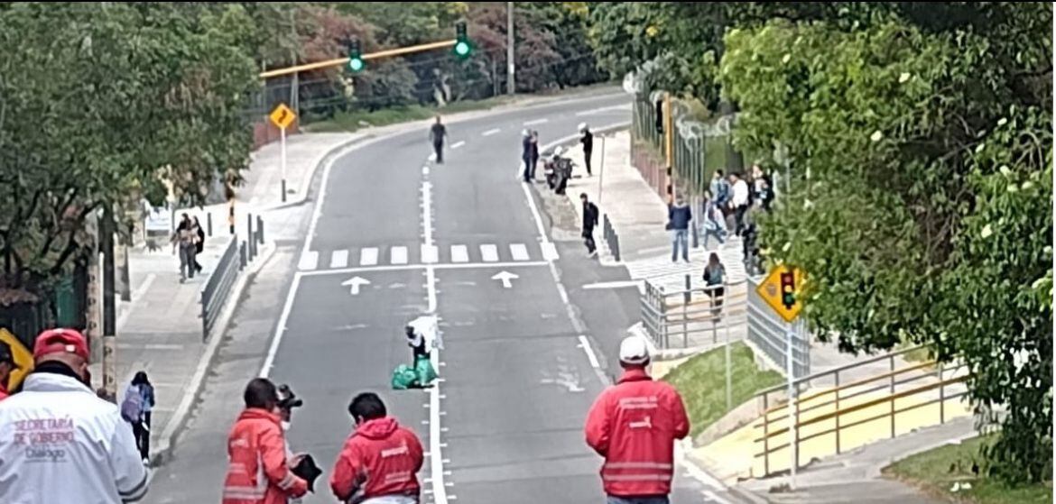 Protestas en Bogotá