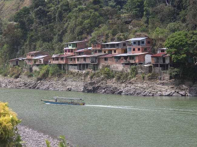 Comunidades aguas abajo de Hidroituango en alerta por el nivel del río Cauca. Foto: Colprensa
