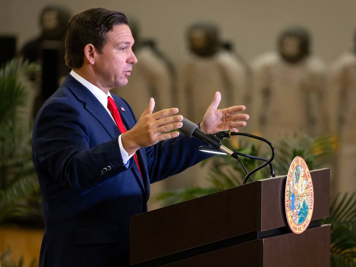 Ron DeSantis chocó con los legisladores de Florida por proyecto migratorio