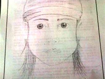 Retrato hablado de la mujer que habría raptado a la niña.