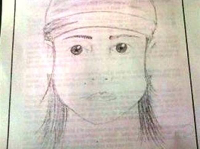 Retrato hablado de la mujer que habría raptado a la niña.