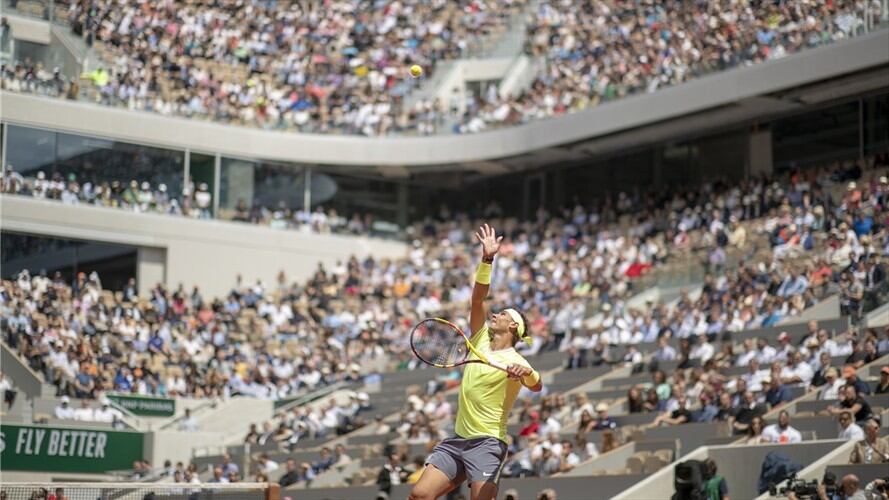 Nadal aclaró que en la gira de tierra los resultados son buenos para él, pese a las derrotas, y que únicamente le preocupaban las malas sensaciones del principio. Foto: Getty Images