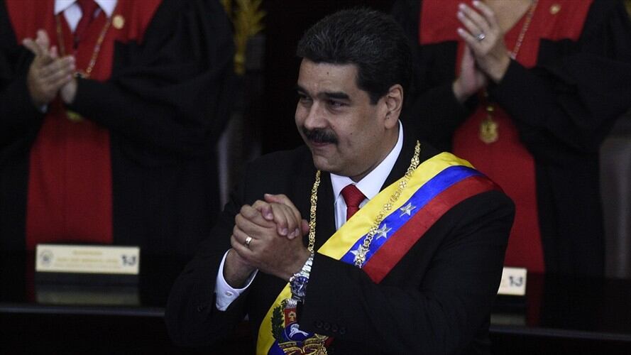Maduro en la entrevista con la cadena española también dijo apoyar la próxima reunión de un grupo de contacto internacional . Foto: Getty Images