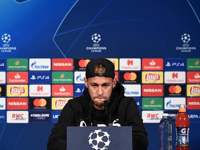 "No estoy al 100% de mi forma", reconoció este martes el brasileño Neymar, en una rueda de prensa en París . Foto: Agencia AFP