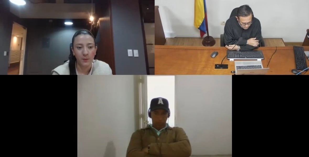 Audiencia alias 'Negro Maravilloso'. Foto: Suministrada