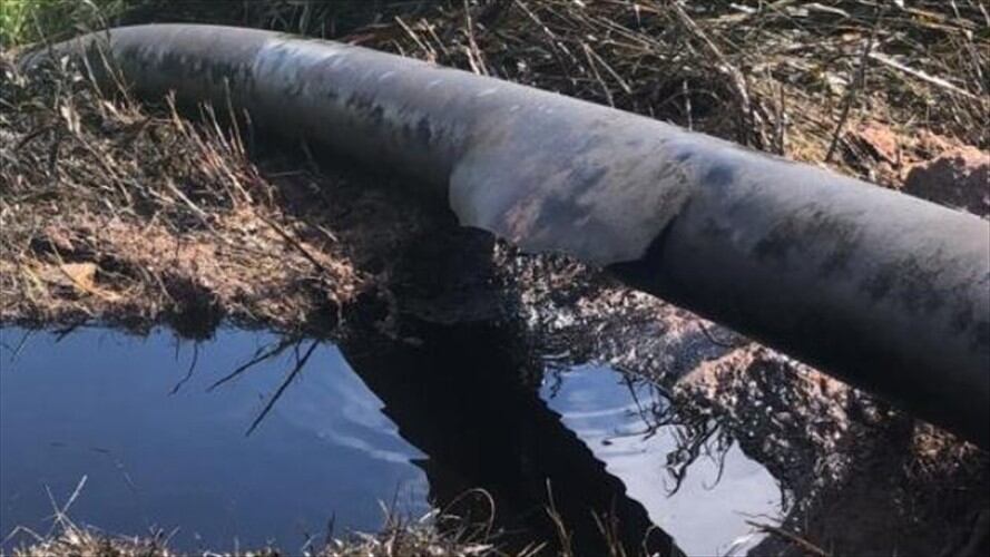 Atentado OTA. Foto: Ecopetrol