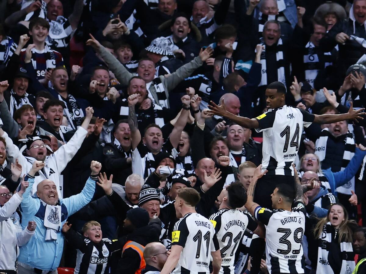 Cinco décadas después, el Newcastle volvió a ser campeón tras ganarle al Liverpool por 2-1