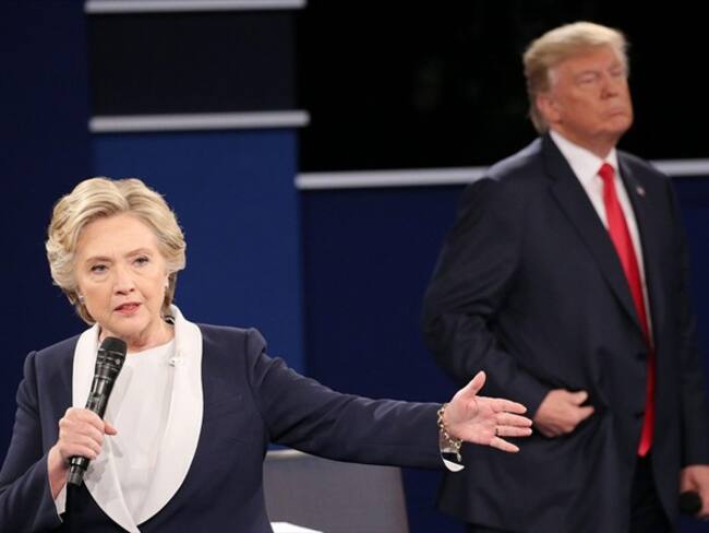 Debate Trump - Clinton. Foto: Agencia EFE