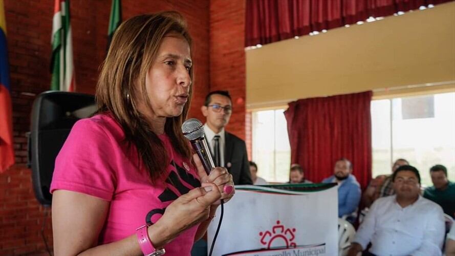 Alcaldesa Constanza Ramírez Acevedo. . Foto: Alcaldía de Duitama
