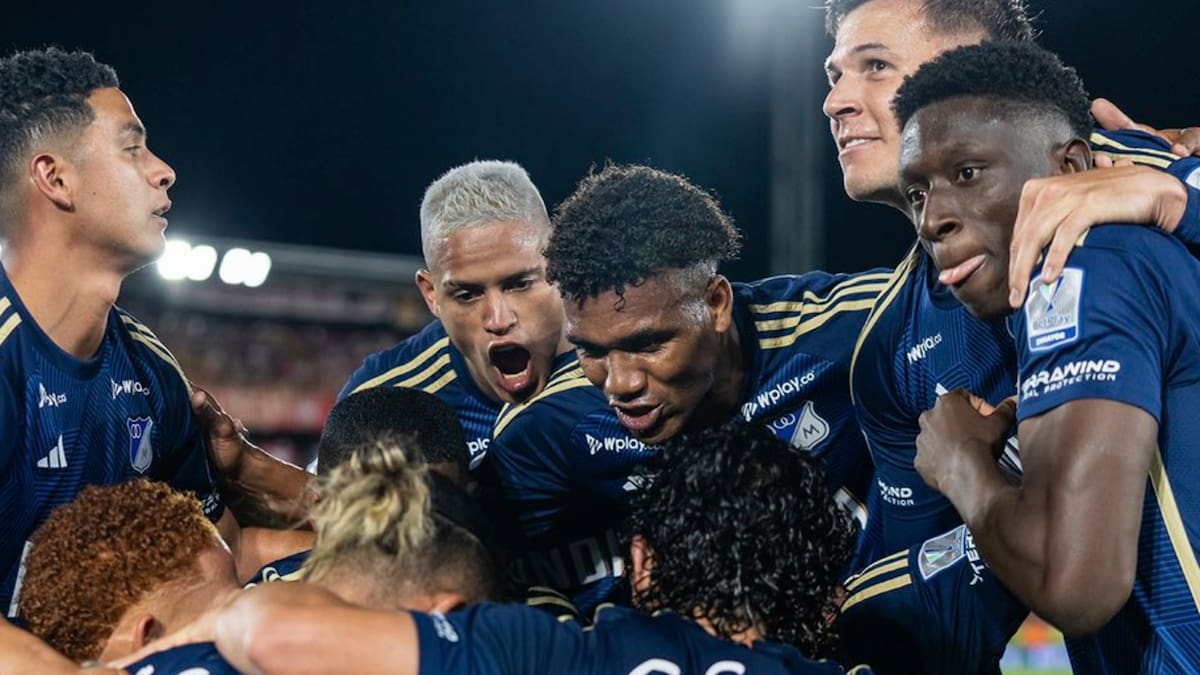 Millonarios venció 1-0 a Santa Fe en el clásico capitalino de la liga colombiana