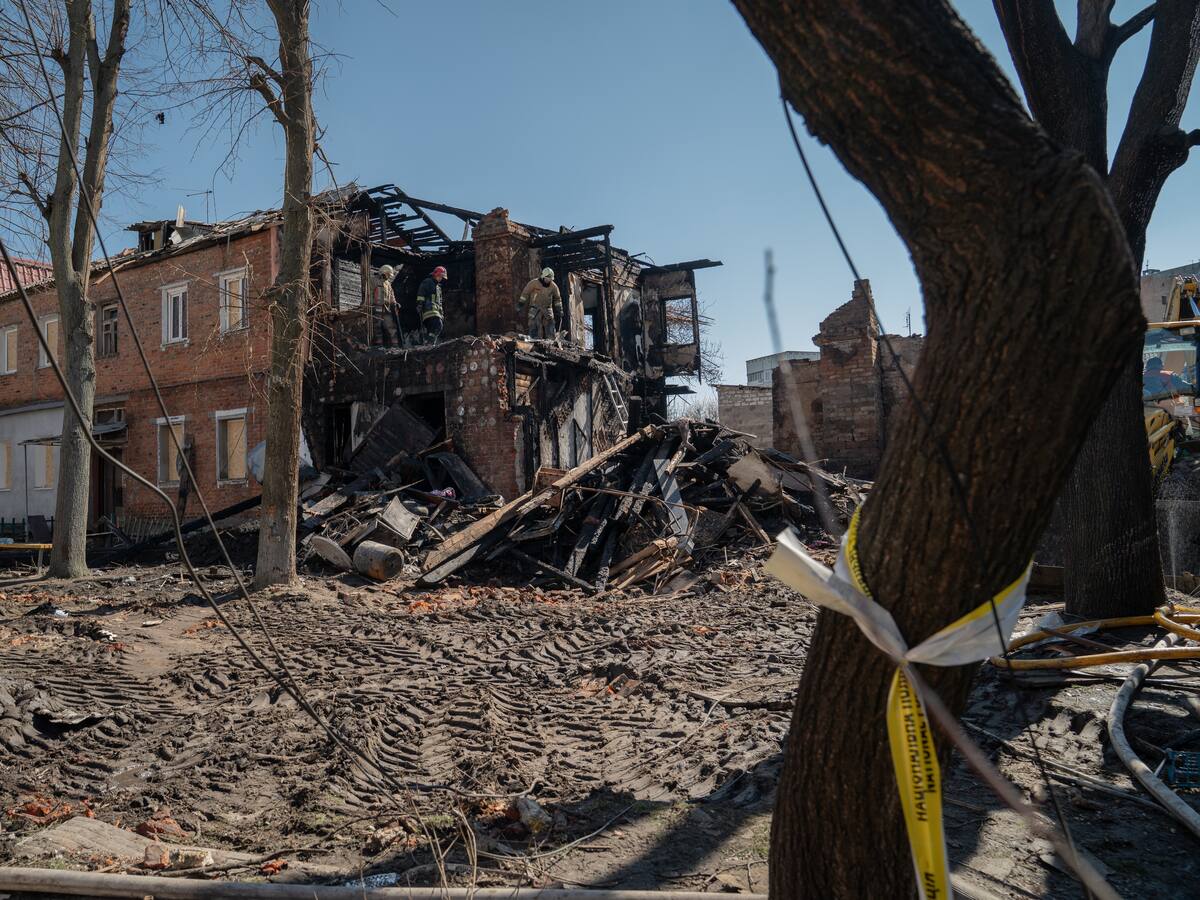 Al menos 12 muertos por un bombardeo ruso con misiles en Ucrania