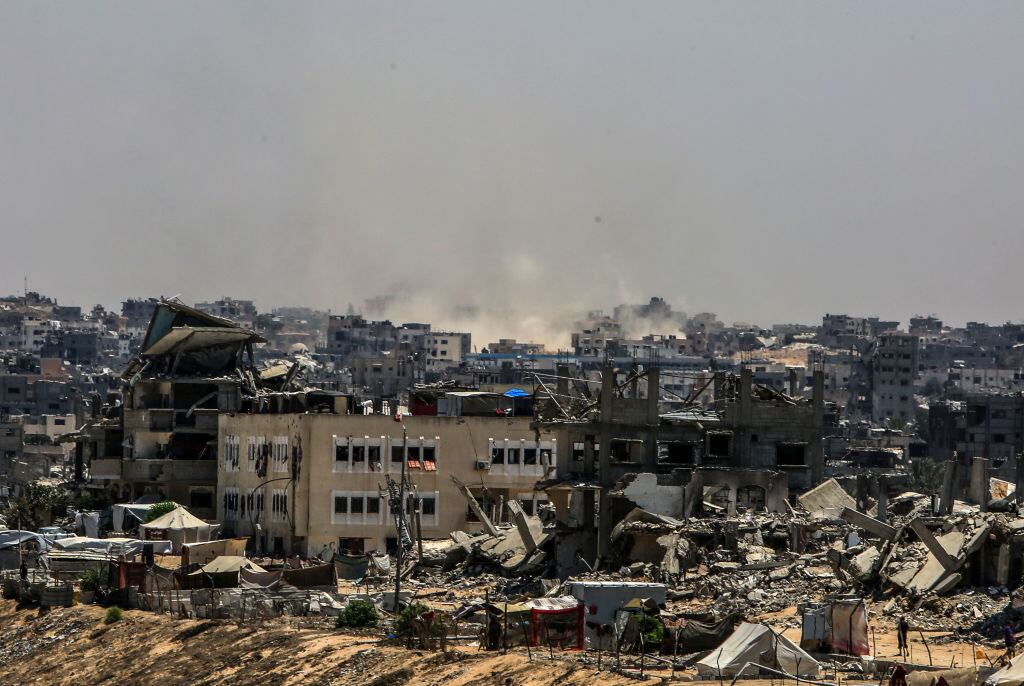 Gaza. (Photo by Abed Rahim Khatib/Anadolu via Getty Images)