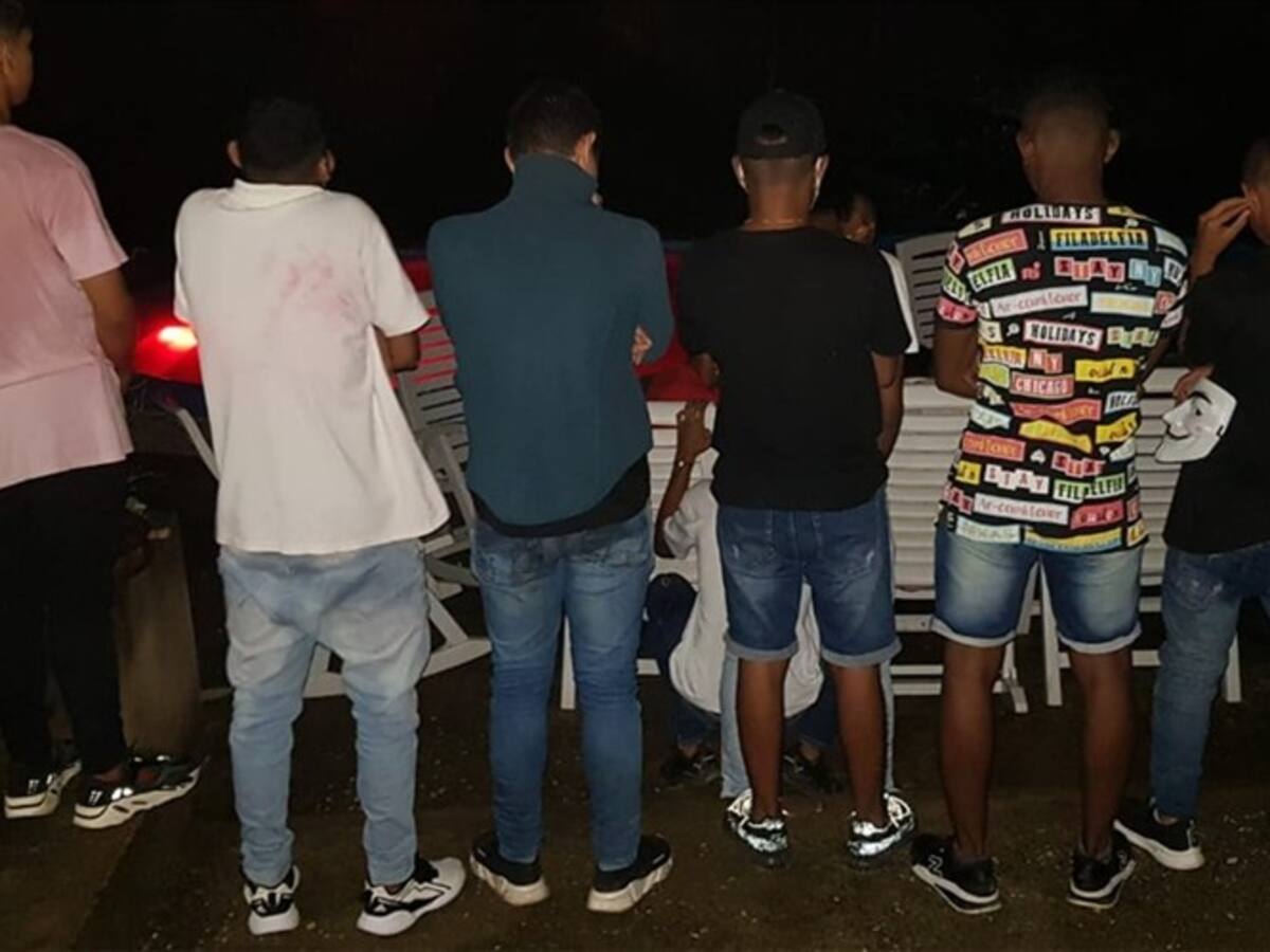 Policía de Santa Marta intervino dos ‘COVID fiestas’ en la celebración de Halloween