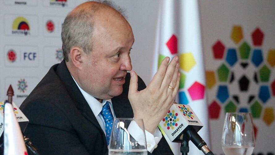 Así concluyó la Asamblea Extraordinaria de la DIMAYOR. Foto: Colprensa