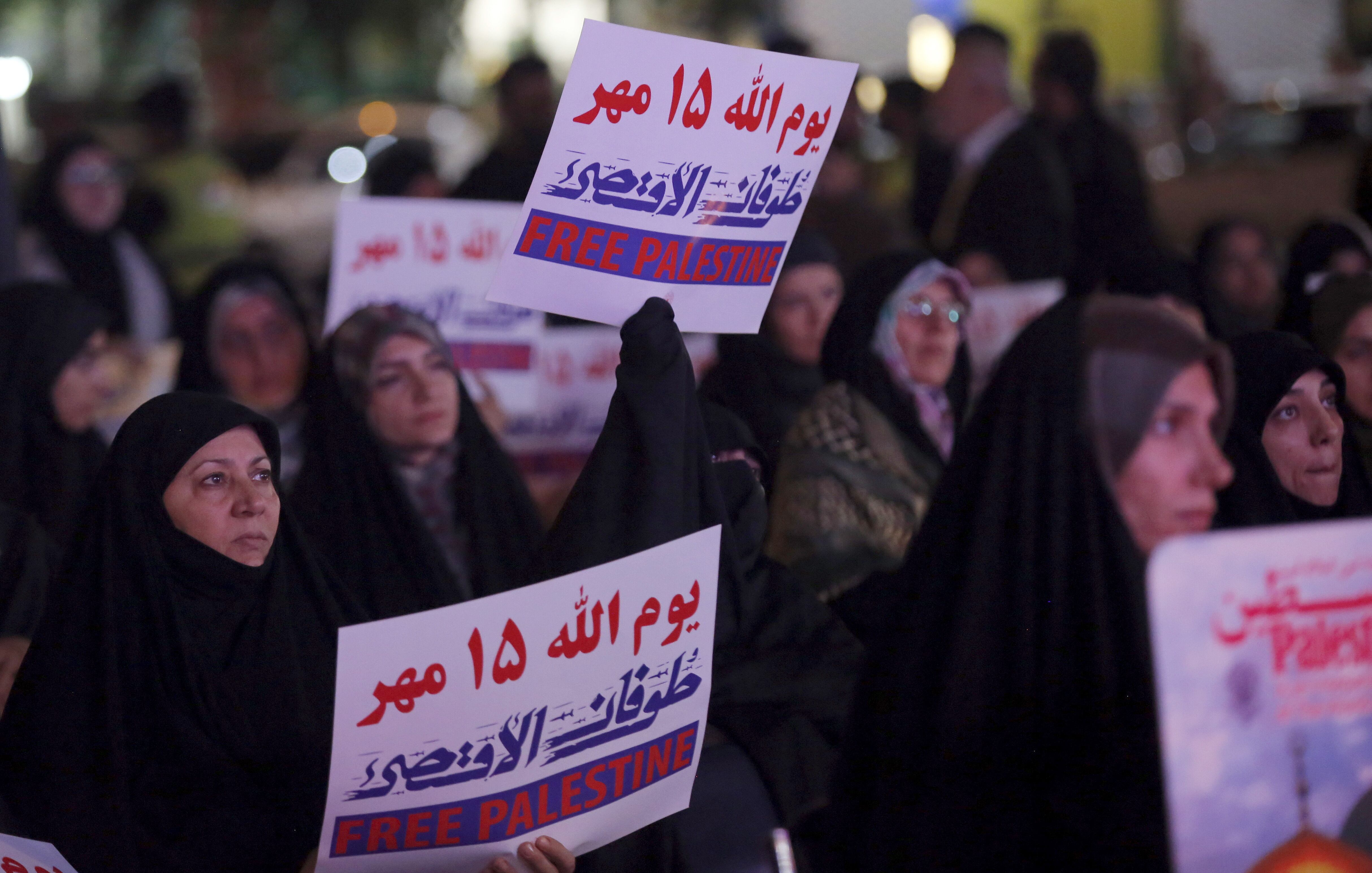 Protestas en Teherán. EFE/EPA/ABEDIN TAHERKENAREH