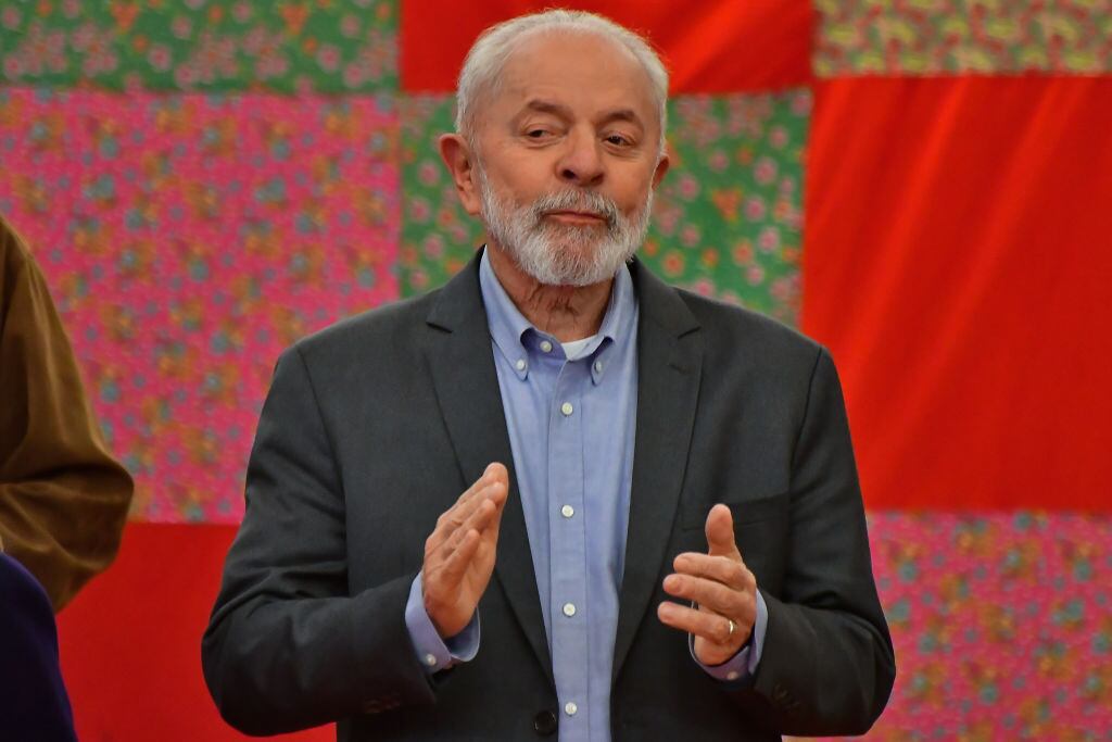 Presidente brasileño, Luiz Inácio Lula Da Silva. (Photo by Ronaldo Silva/NurPhoto via Getty Images)