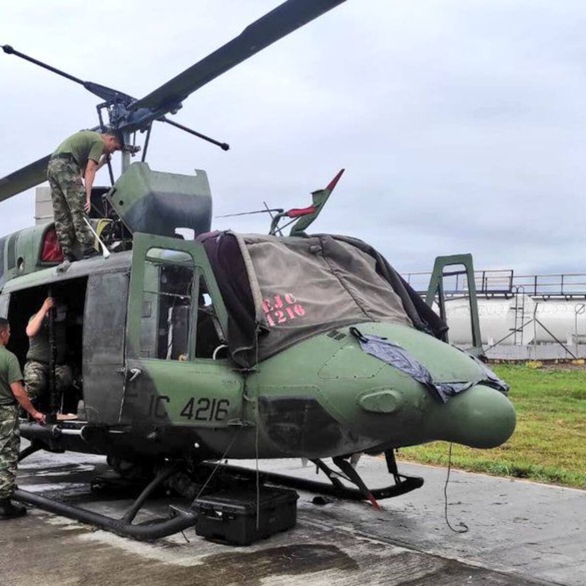 MinDefensa inició proceso sancionatorio por incumplimiento de contrato para mantener helicópteros
