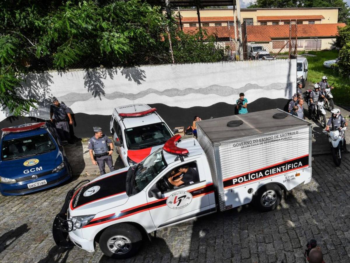 Tiroteo deja al menos tres muertos en dos escuelas de Brasil