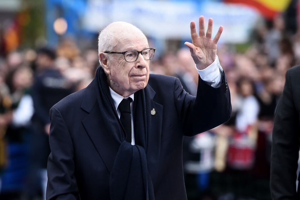Ganador del Premio Princesa de Asturias de las Artes en 2019, Peter Brook. (Photo by Juan Manuel Serrano Arce/Getty Images)