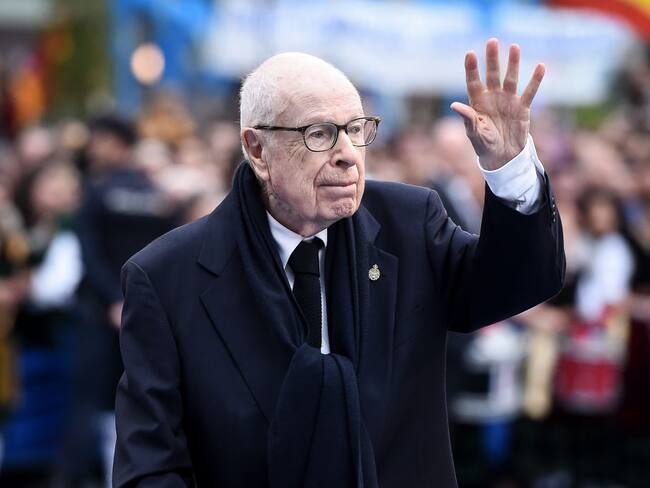 Ganador del Premio Princesa de Asturias de las Artes en 2019, Peter Brook. (Photo by Juan Manuel Serrano Arce/Getty Images)