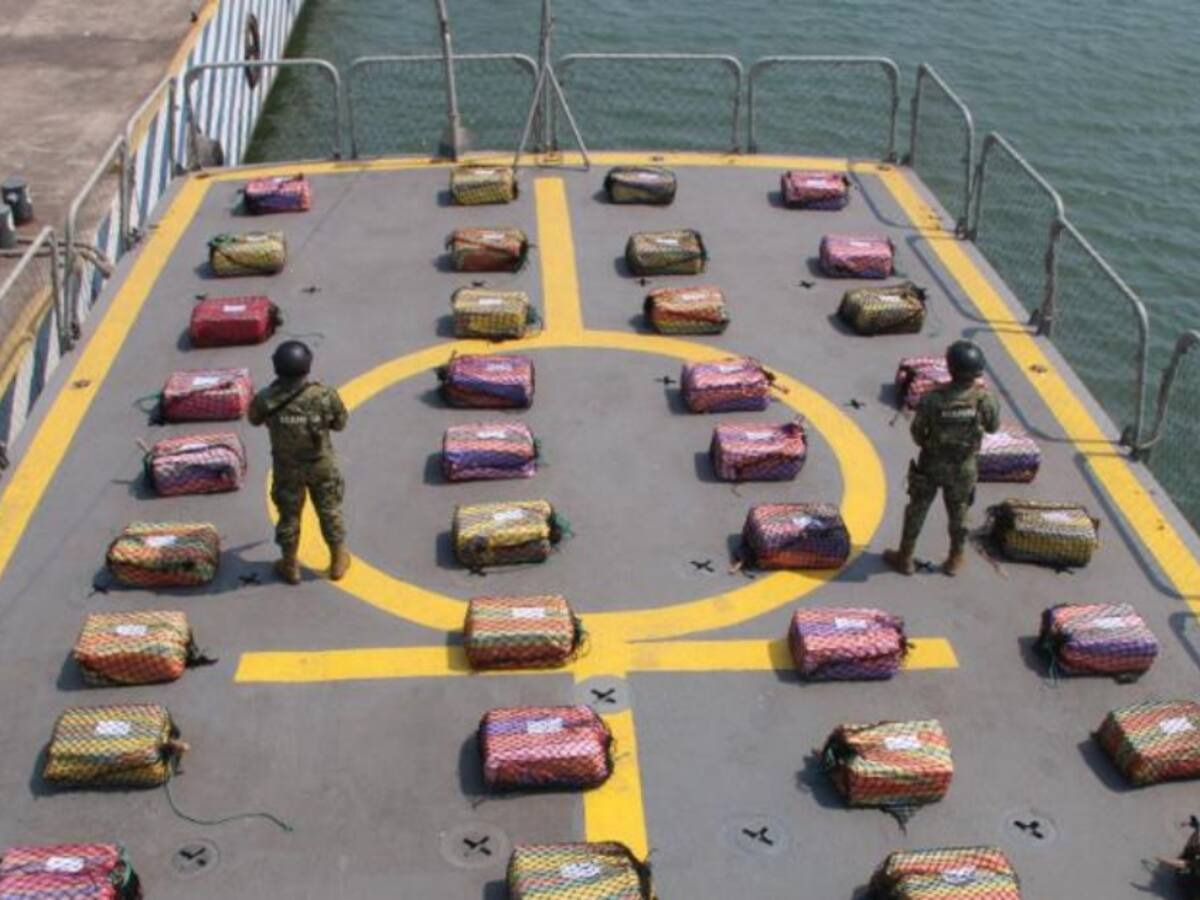 Incautan más de dos toneladas de cocaína en inmediaciones de Acapulco