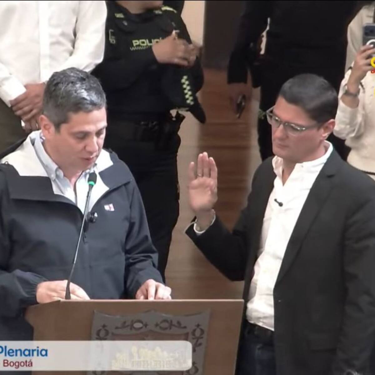 ‘Papo’ Amín es el nuevo presidente del Concejo de Bogotá